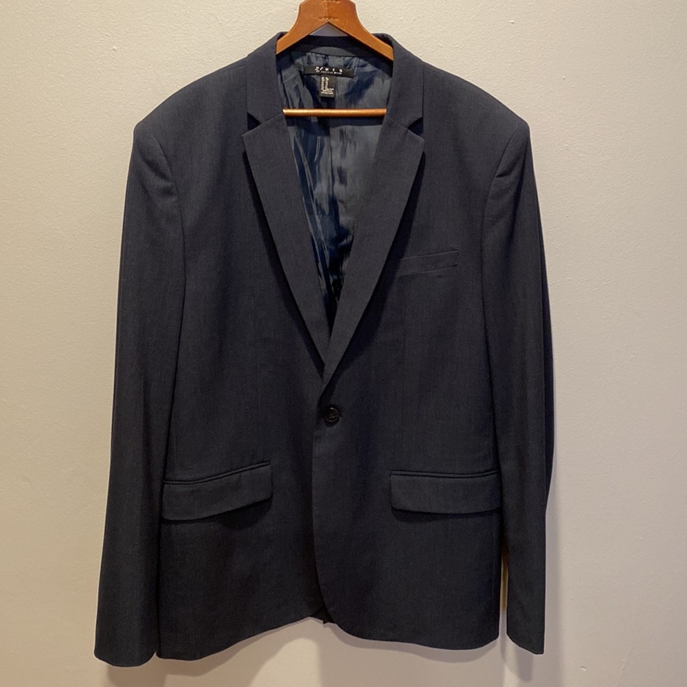 Blazer/Sports Jacket Navy Blue Mens size XL
